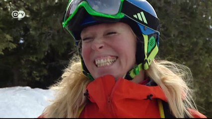Snowkiting in the Black Forest | Euromaxx