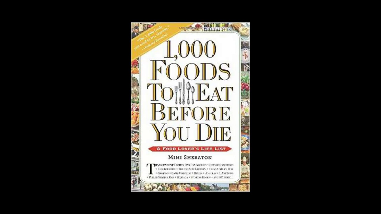 Mimi Sheraton "1000 Foods To Eat Before You Die" Radio Interview