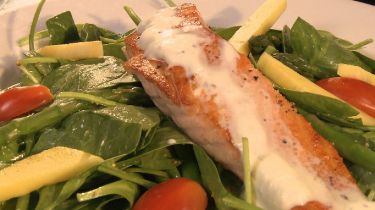 Salmon Salad and Prickly Pair Saison