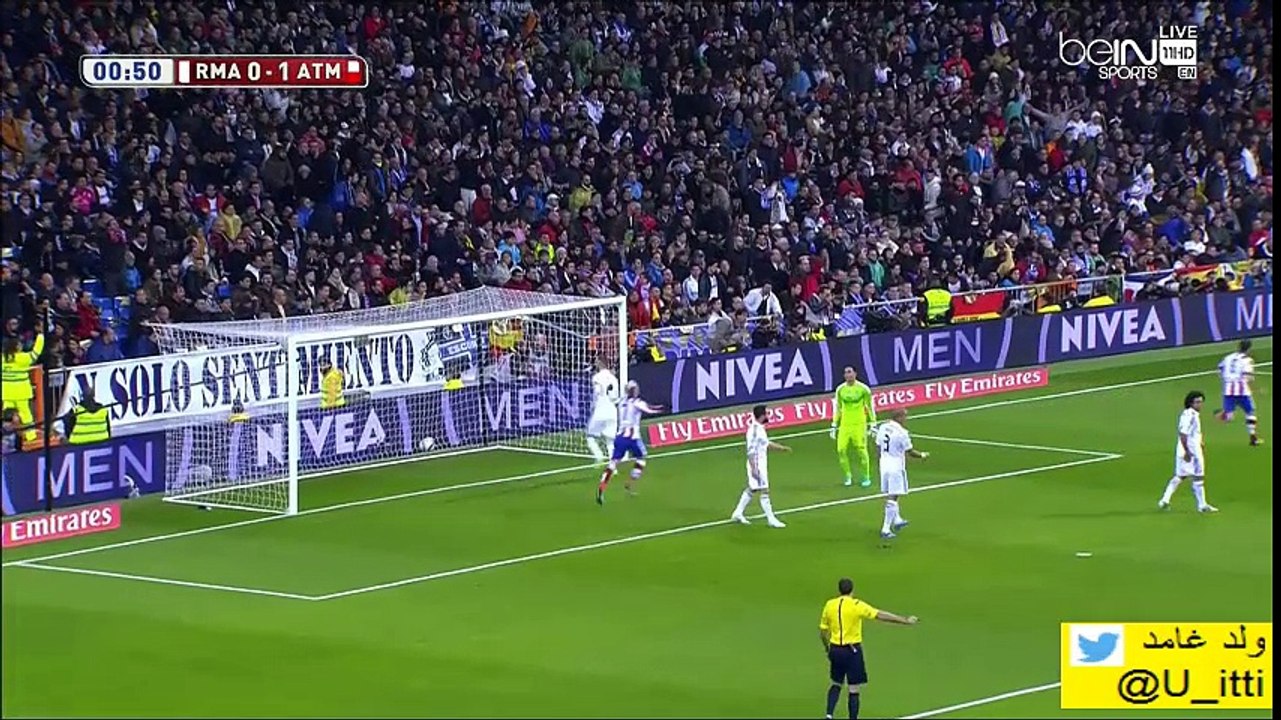 هدف اتليتكو مدريد الاول على ريال مدريد - توريس .