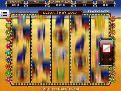 Cleopatra Gold USA MOBILE $22 No Deposit Casino Bonus