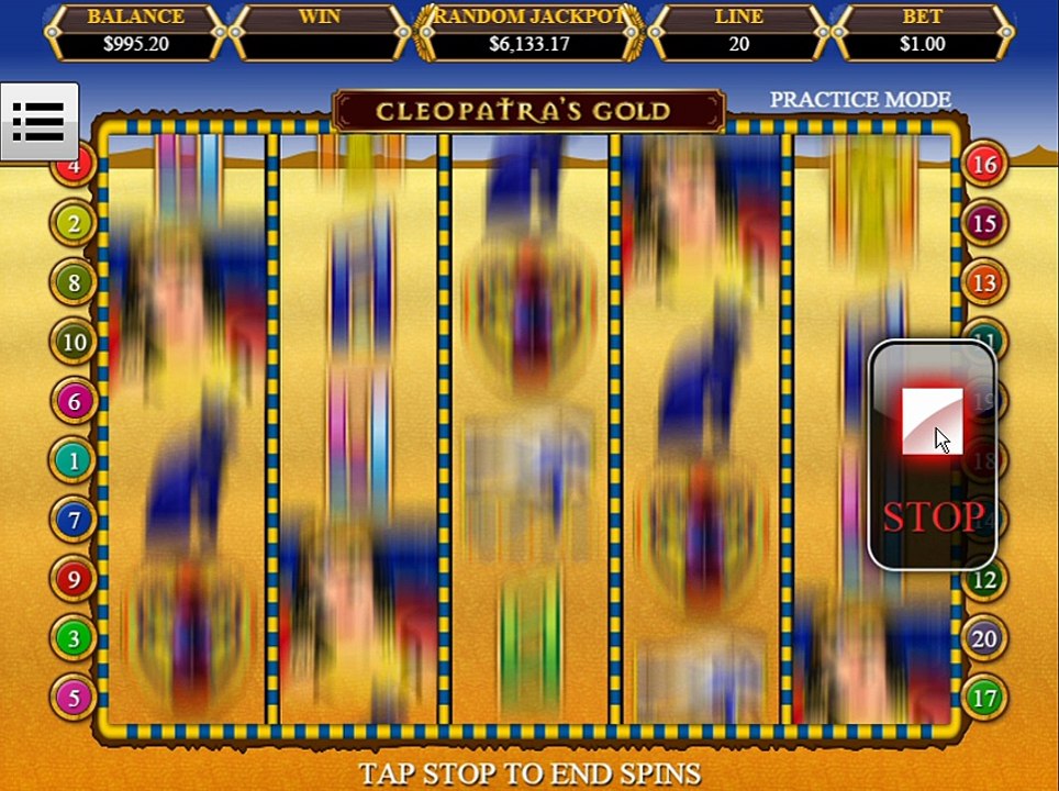 Cleopatra Gold USA MOBILE $22 No Deposit Casino Bonus