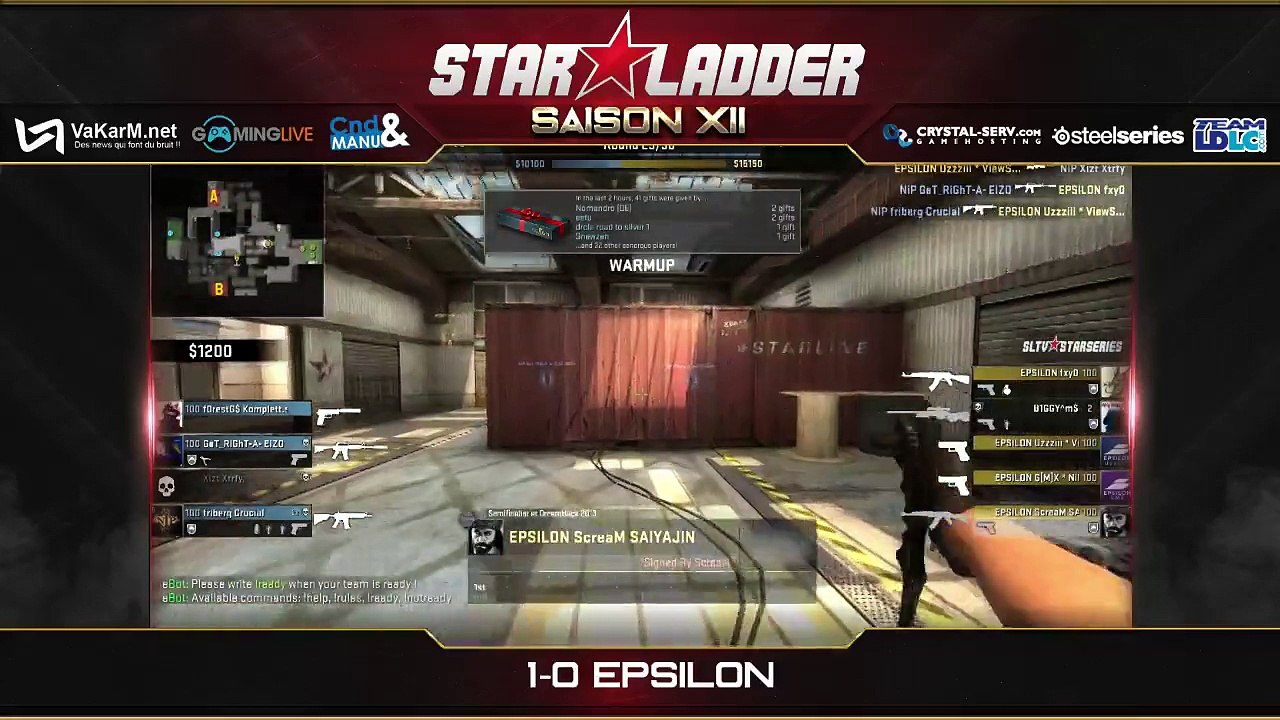 SLTV XII - Epsilon vs NIP - BO3