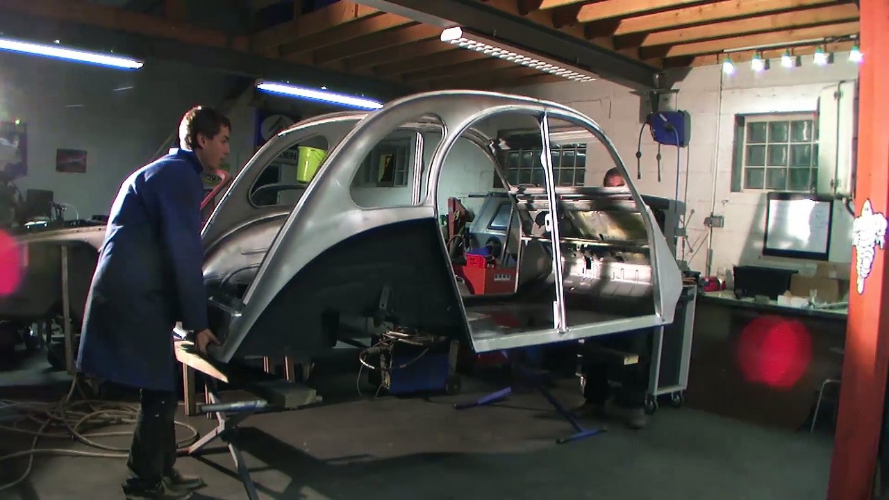 QW Custom - 2 CV Project: Assemblage Caisse / Chassis