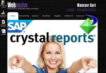 Design a Complete Crystal Report with Formatting, Grouping & Formulas 1/2