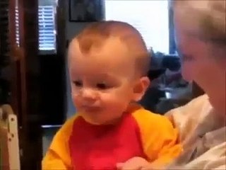 Babies Tasting Lemon Very Funny _