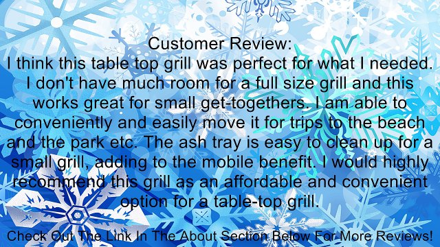 Char-Broil Charcoal Tabletop Grill, 14 Review