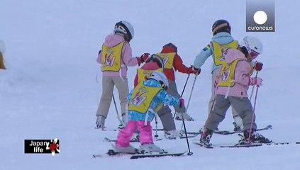 Japon Alpleri'nde kayak ve kaplıca keyfi