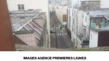 VIDEO. Des images de l'attaque au siège de -Charlie Hebdo-