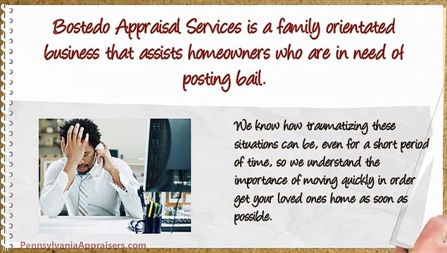 Bail Bonds Appraisers - 412.831.1500 - Appraisal Bail Bonds