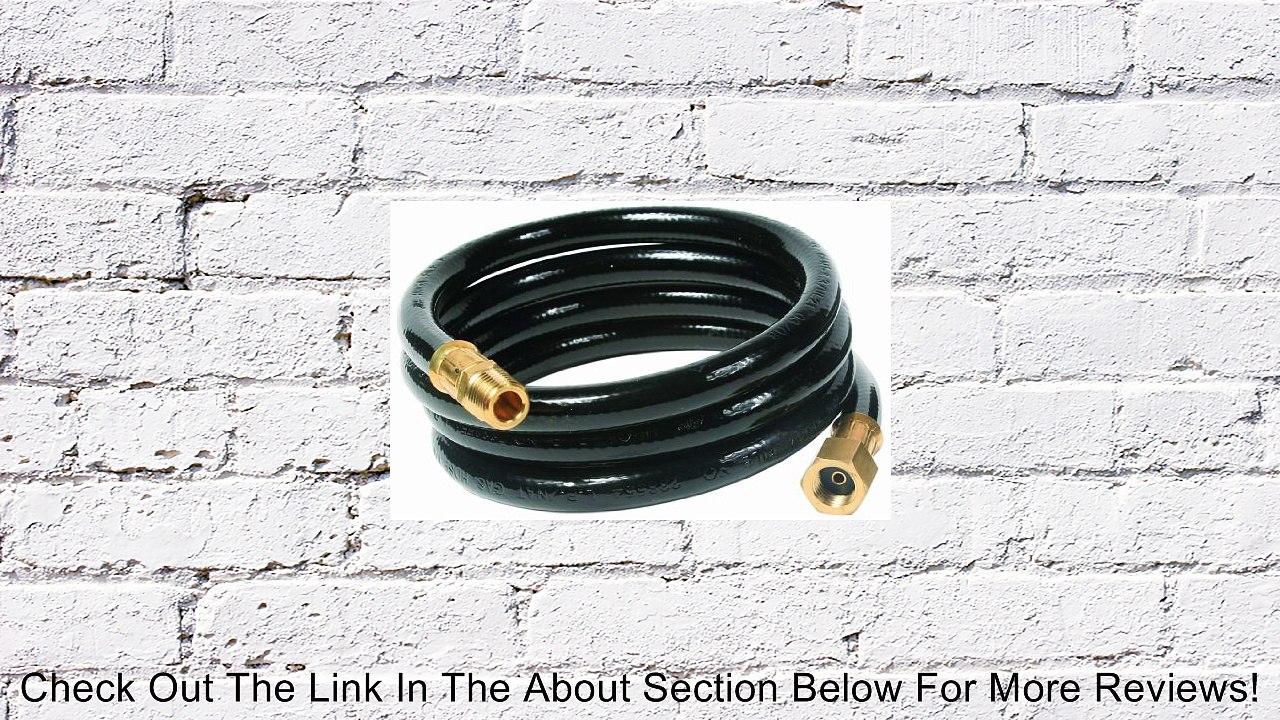 Camco 59883 5' Propane Appliance Extension Hose - 1/4" Male NPT x 1/4" Female NPT Review