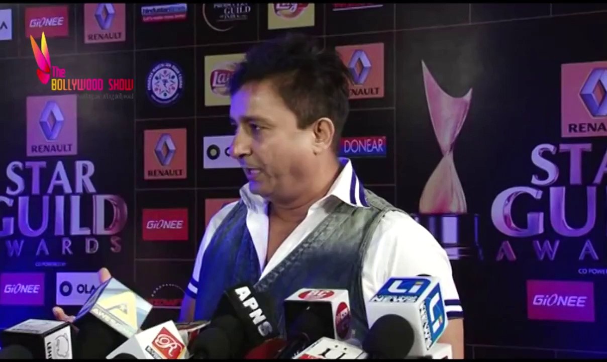 Bollywood Playback Singer Sukhwinder Singh @ Star Guild Awards 2015