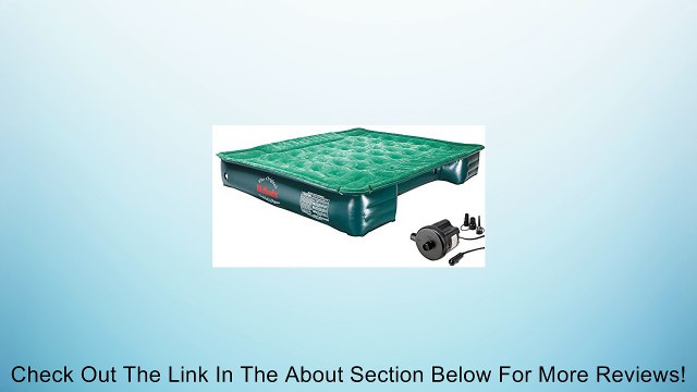 AirBedz Lite Full Size Short 6-6.5-Feet and Full Size Long 8-Feet PVC Truck Bed Air Mattress with DC Corded Pump (Green, 76x63.5x12-Inch Inflated) Review