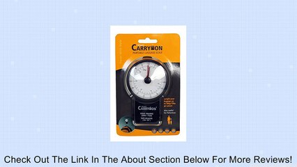 Miami Carry On Unisex Mechanical Luggage Scale Review