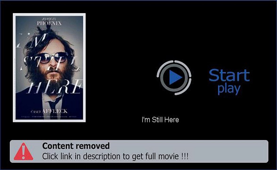 I'm Still Here Download Streaming