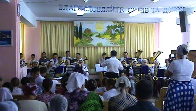 Радости голос звучит. Духовий оркестр Церкви ХВЄП м. Нова Каховка