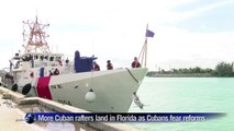 More Cuban 'rafters' land in Florida as Cubans fear reforms