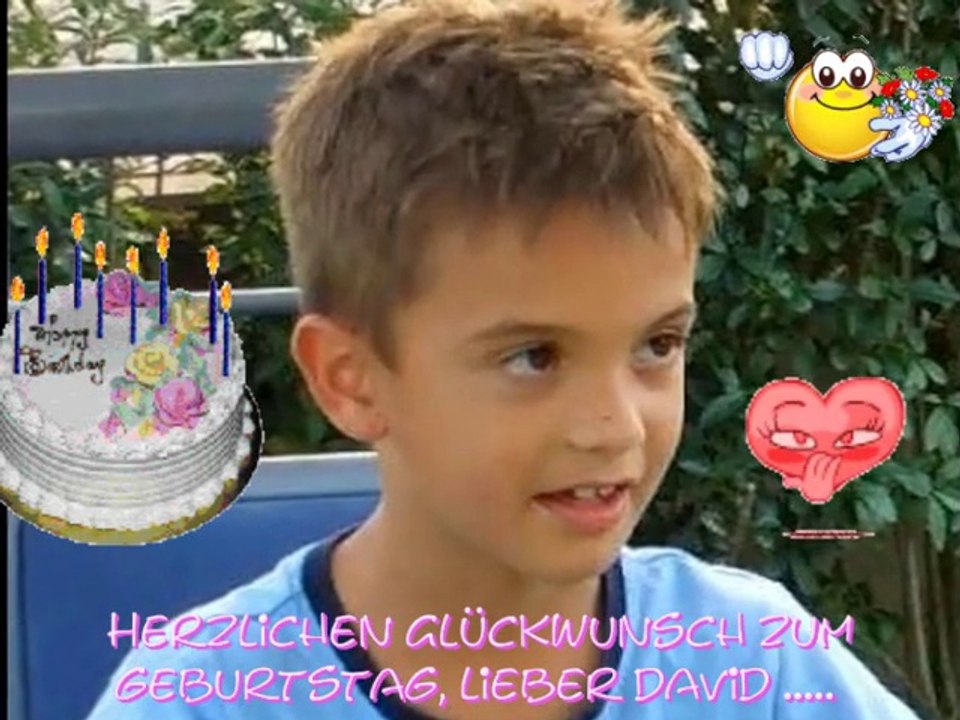 * Happy birthday *  lieber David  ...