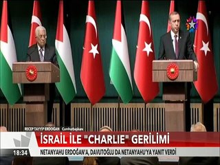 İsrail ile Charlie gerilimi Netanyahu Erdoğan'a Davutoğlu'da ona cevap verdi