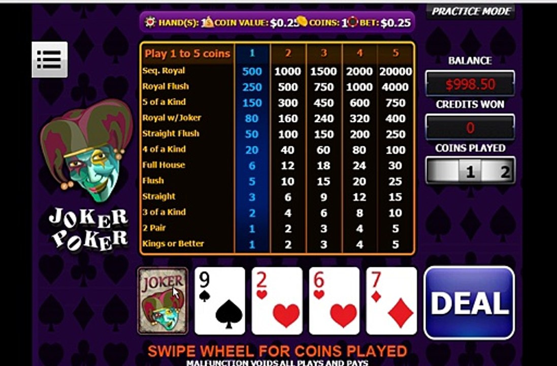 Joker Poker USA MOBILE $22 No Deposit Casino Bonus