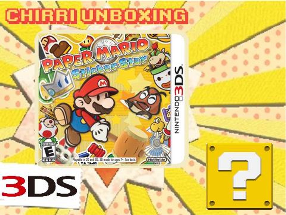 360bits Presenta: Unboxing Paper Mario: Sticker Star (Español)
