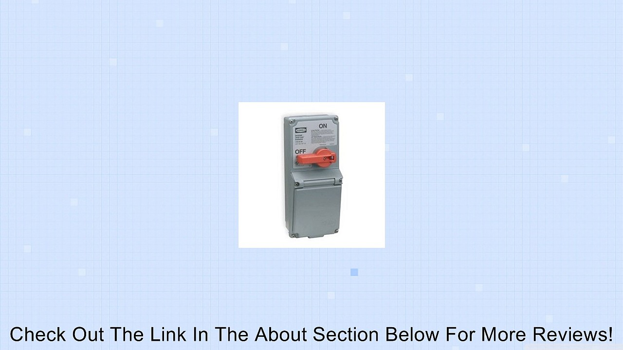 Switch, Disconnect, 30 A Review