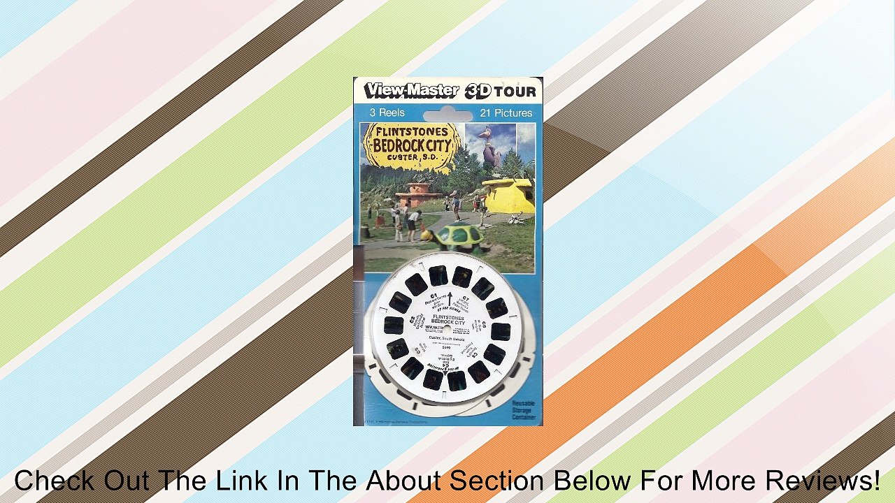 Flintstones Bedrock City - Custer South Dakota - View-Master 3 Reel Set in 3D Review
