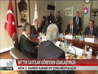 MİT Tırlarını durduran Savcılar görevlerinden uzaklaştırıldı