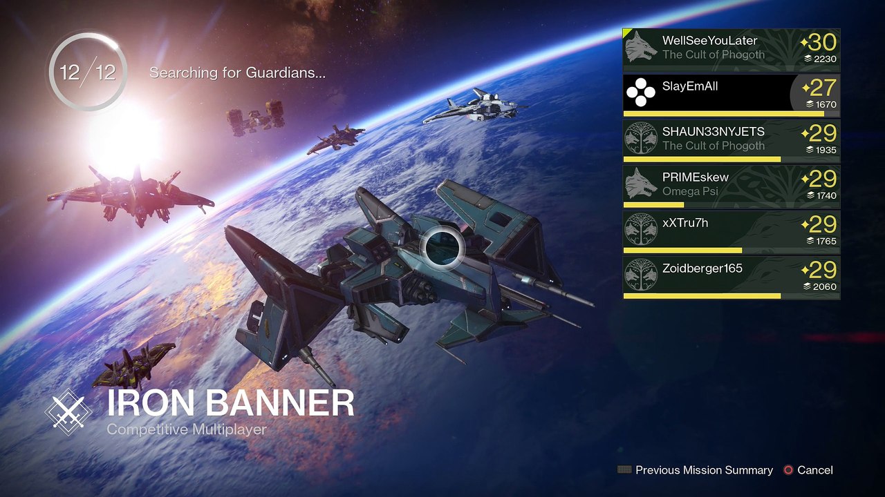 Destiny PS4 Competitive Part 442 - Iron Banner (Firebase Delphi, Mars) [With Commentary]