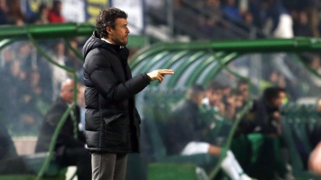 Luis Enrique: Debo elogiar al equipo por su actitud