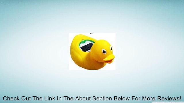 5 Bios Bath Tub or Pool Thermometer 0�-70�C Duck w /HOT water light indicator Review