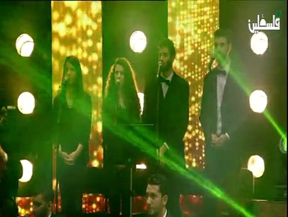 حفل هيئة الاذاعة والتلفزيون الفلسطيني ج2 - 15/1/2015.