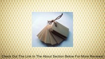 Wood Gift Tags / Blank Wooden Tags for Wine, Decor, Weddings (Pkg 100) Review