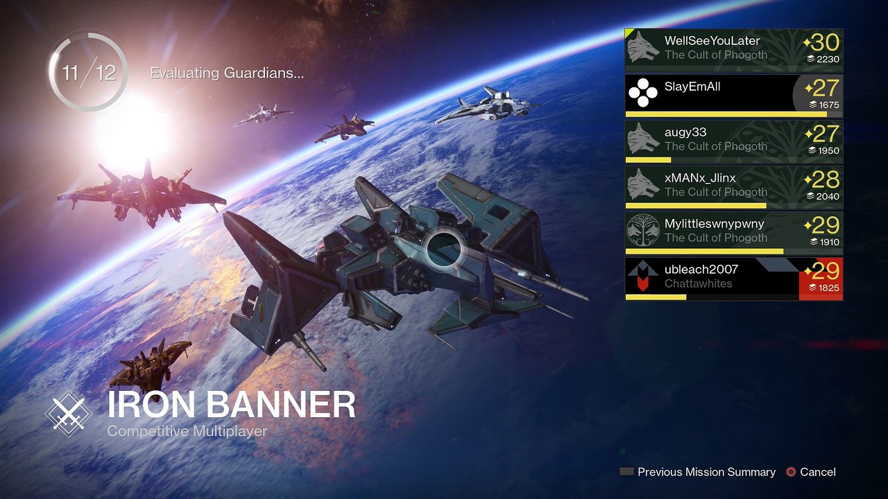 Destiny PS4 [Gjallarhorn] Competitive Part 447 - Iron Banner (Blind Watch, Mars) [With Commentary]