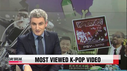 Psy's "Hangover" most viewed K-pop video in U.S. last year