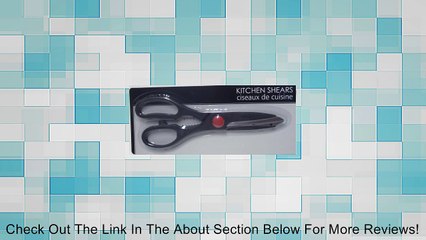 8.5 inch Kitchen Shears, Stainless Steel Blade Review