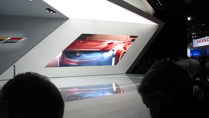 Johan de Nysschen offers a first look at the 2016 CADILLAC  CTS V Intro at NAIAS 2015 -- 640HP 200MPG