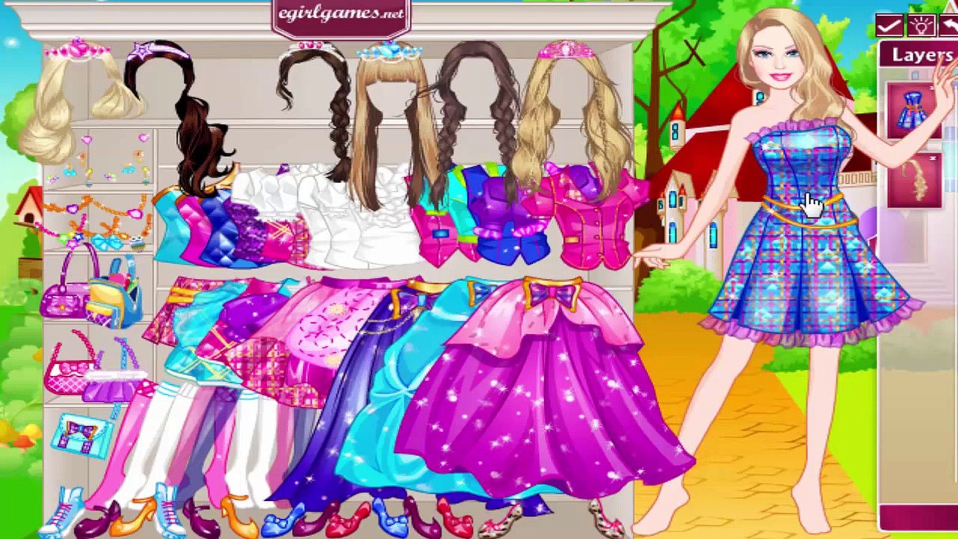 Barbie Princess Charm School Game 