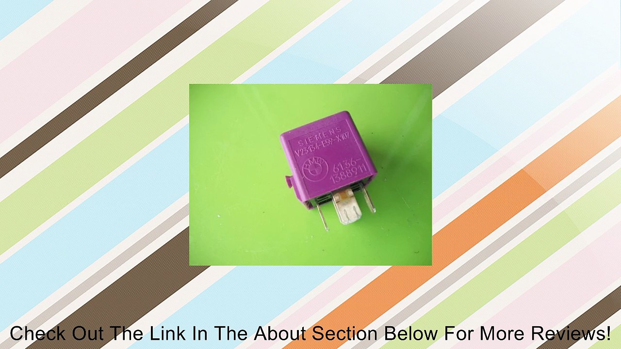 RELAY SIEMENS V23134-E59-X107 BMW 6136-1388911 Review