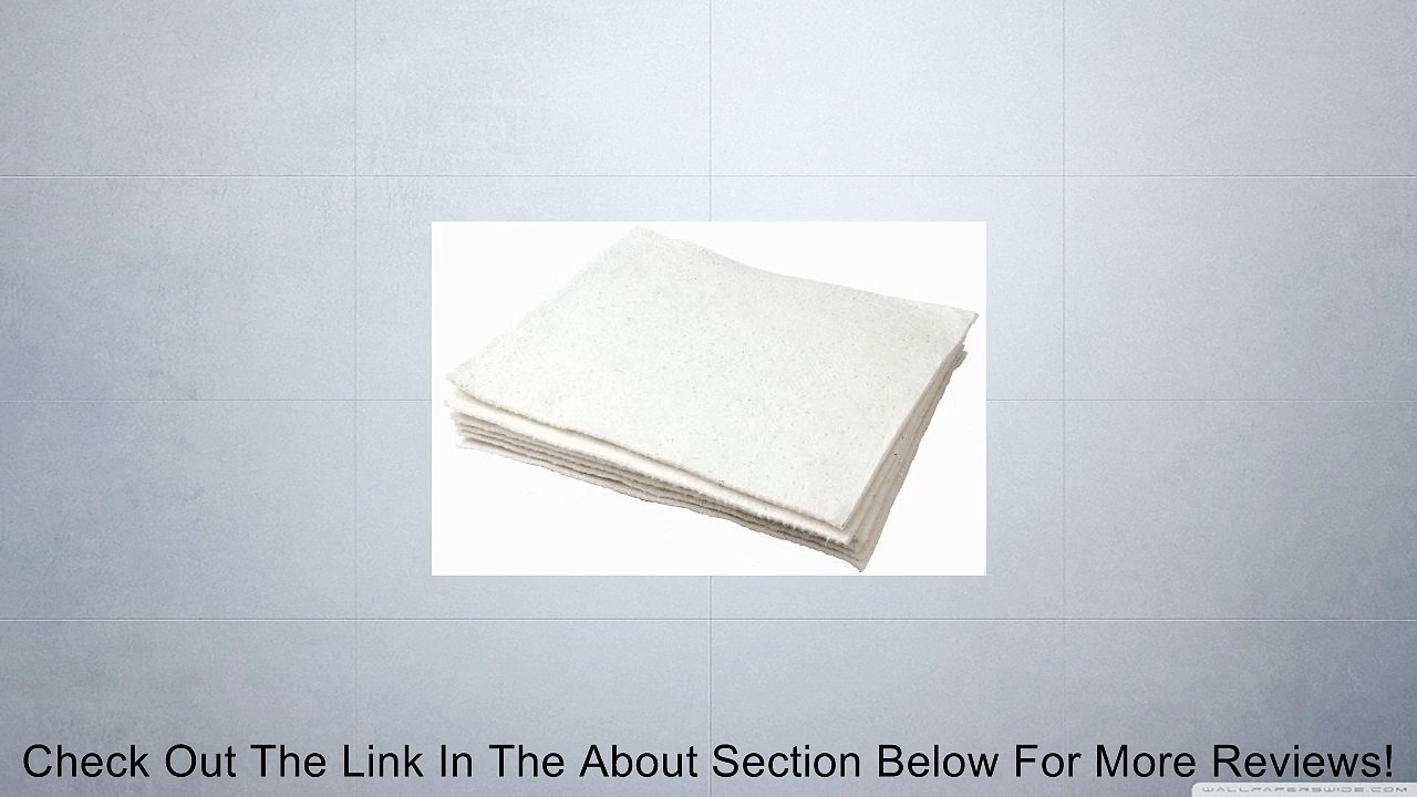 Oil Eater AOA-NBPL200-WHITE 16" x 18" Woven Light Weight Oil Absorbent Pad Review