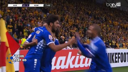 الكويت واستراليا - هدف حسين فاضل تعليق فهد العتيبي (HD)