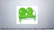 Lime Green Retro Metal Tulip Double Glider Review