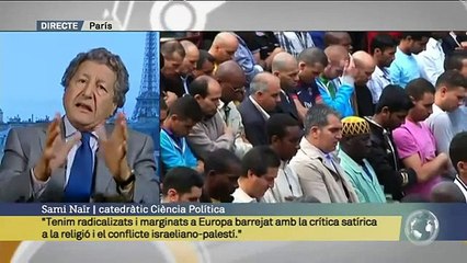 TV3 - Els Matins - Sami Naïr: "No es tracta de manifestar-se a París; solucionem problemes"