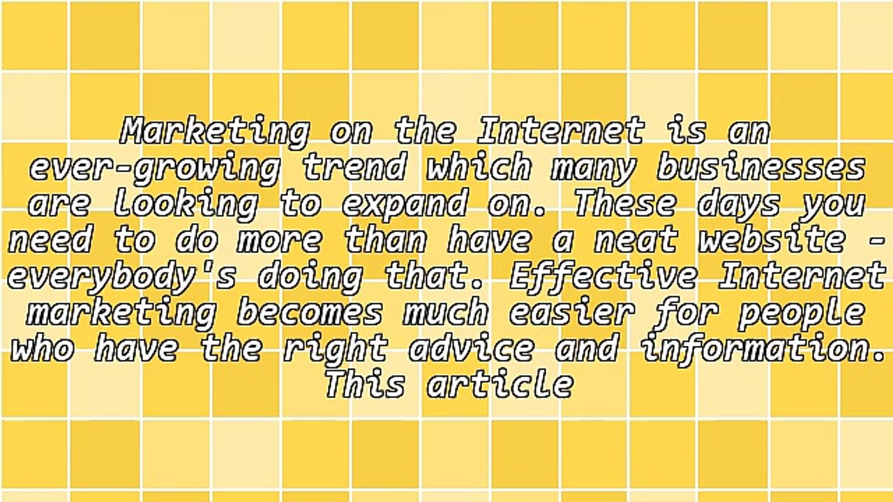 Tips To Make A Successful Internet Marketing Strategy