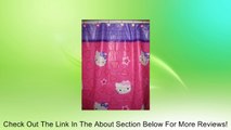 Hello Kitty Shower Curtain & Shower Hooks Peva Shower Curtain 70x72in Pink Review