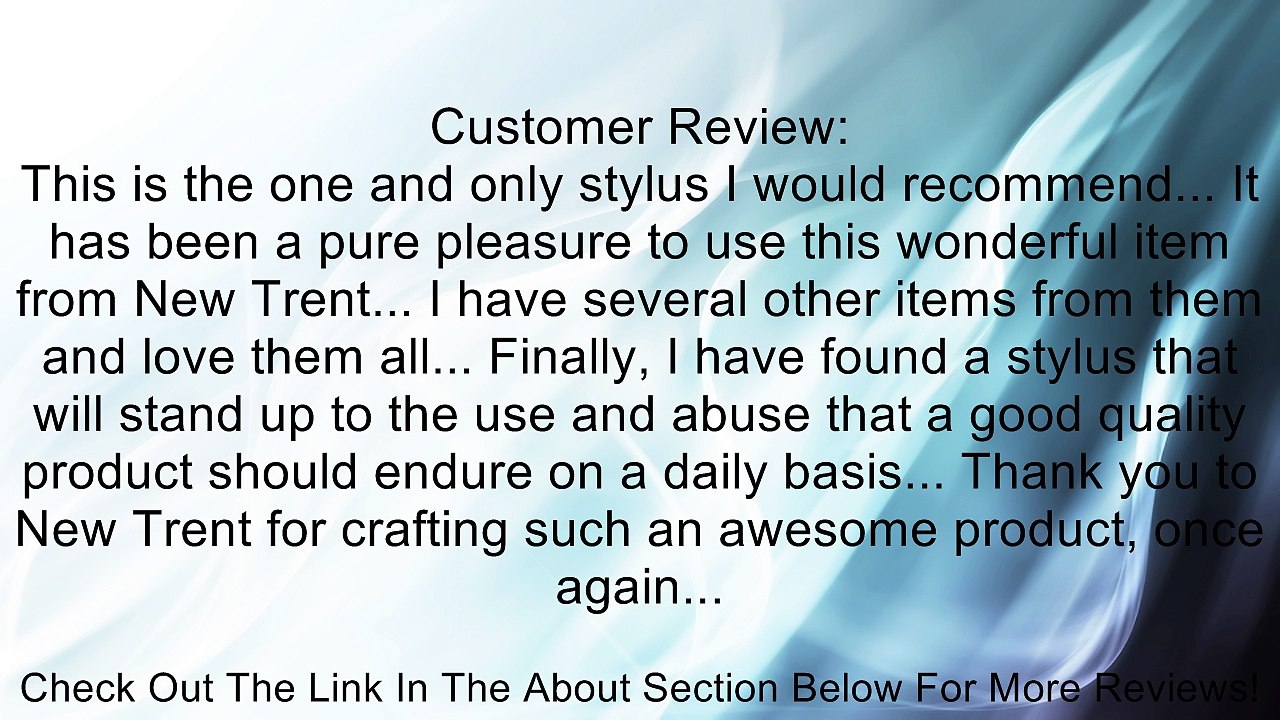 Stylus Pen, New Trent Arcadia (2PCS) Clickpen Stylus/Styli with [Micro-Knit Tip] [Retractable] for all capacitive Touchscreen Smartphones and Tablets. [TwinPack: Black + White] Review