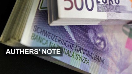 Falling through the franc's floor