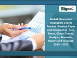 Global Cleanroom Disposable Gloves Market 2013-2020