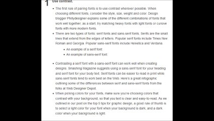 How to Pair Fonts in Your Designs