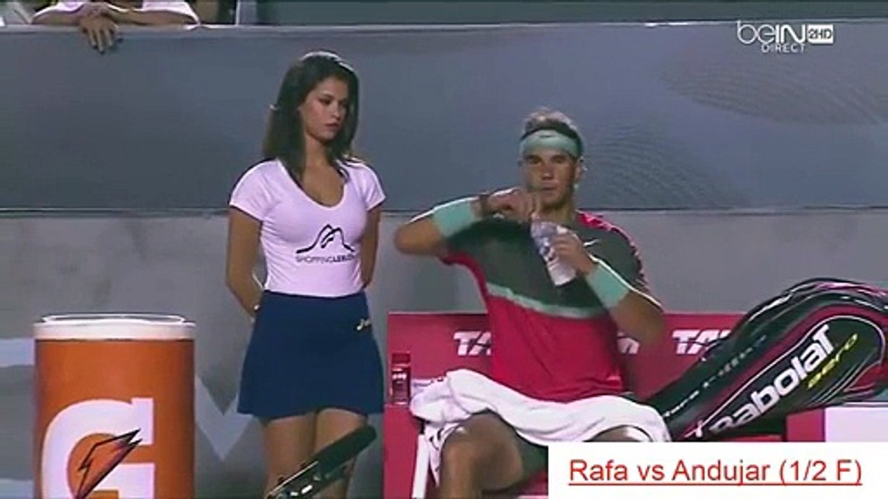 Gorgeous HOT GIRLS of Rafael NADAL - Great moments @ Rio Open 2014